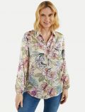 Camicia manica lunga curvy Luisa Viola - fiori - 0