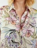 Camicia manica lunga curvy Luisa Viola - fiori - 2