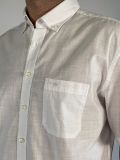 Camicia manica corta casual Fynch-hatton - bianco - 1