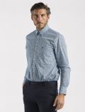 Camicia manica lunga casual Fynch-hatton - azzurro - 0