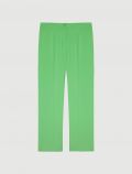 Pantalone curvy Luisa Viola - verde mela - 3