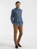 Pantalone casual Teleria Zed - cognac - 1