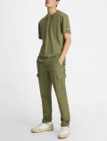 Pantalone casual Gas - militare - 1