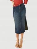 Gonna in jeans Emme - denim - 0