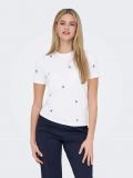 T-shirt manica corta Only - fiori - 0