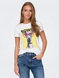 T-shirt manica corta Only - giallo - 0