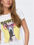 T-shirt manica corta Only - giallo - 2