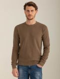 Maglia manica lunga casual Fred Mello - marrone - 0