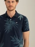 Polo manica corta Fred Mello - blue - 1