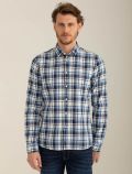 Camicia manica lunga casual Fred Mello - blue - 0