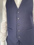Abito con gilet Corneliani - blu notte - 10