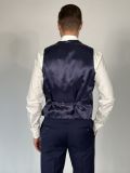 Abito con gilet Corneliani - blu notte - 11