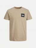 T-shirt manica corta Jack & Jones - beige - 0