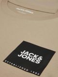 T-shirt manica corta Jack & Jones - beige - 1