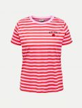 T-shirt manica corta Carmakoma - rosa rosso - 0