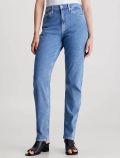 Pantalone jeans Calvin Klein - light blue denim - 0