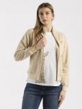 Maglia in felpa aperta Yes Zee - beige - 0