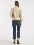 Maglia in felpa aperta Yes Zee - beige - 4