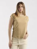 T-shirt manica corta Yes Zee - cammello - 0