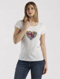 T-shirt manica corta Yes Zee - bianco - 0