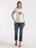 T-shirt manica corta Yes Zee - bianco - 1