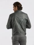 Giubbino ecopelle Yes Zee - antracite - 3
