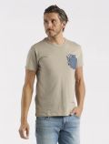 T-shirt manica corta Yes Zee - grigio - 0