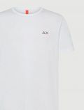 T-shirt manica corta sportiva Sun68 - bianco - 1