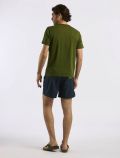 T-shirt manica corta sportiva Sun68 - verde scuro - 2