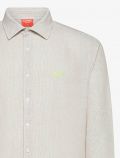 Camicia manica lunga Sun68 - grigio bianco - 2