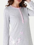 Camicia da notte Lovable - grigio melange - 1