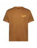 T-shirt manica corta Lee - marrone - 3