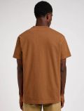 T-shirt manica corta Lee - marrone - 3