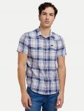 Camicia manica corta casual Lee - blue - 0