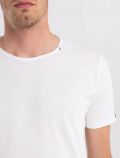 T-shirt manica corta Replay - bianco - 2