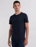 T-shirt manica corta Replay - blu - 0