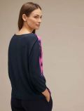 Maglia manica lunga Street One - fucsia nero - 3