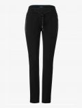 Pantalone curvy Cecil - black - 4