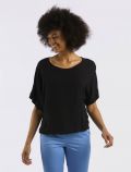 Camicia manica corta Coconuda - nero - 0