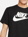 T-shirt manica corta sportiva Nike - nero - 1