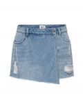 Pantalone corto Only - light blue denim - 5