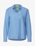 Camicia manica lunga Street One - azzurro - 4