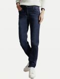 Pantalone jeans curvy Cecil - blu scuro - 0