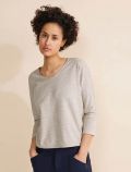 Maglia in felpa Street One - beige marrone - 0