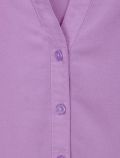 Camicia manica lunga curvy Cecil - lilla - 2