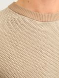 Maglia manica lunga Jack & Jones - oatmeal - 1