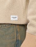 Maglia manica lunga Jack & Jones - oatmeal - 3