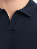 Polo manica corta Diktat - blu - 1