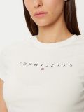 T-shirt manica corta Tommy Jeans - ecru - 1
