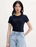 T-shirt manica corta Tommy Jeans - dark blu - 0